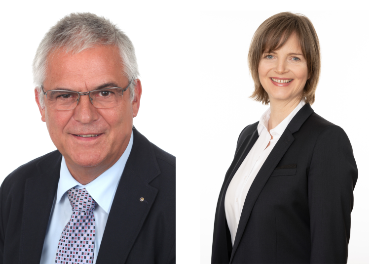 Bild mit Sepp Widler und Damaris Ammann